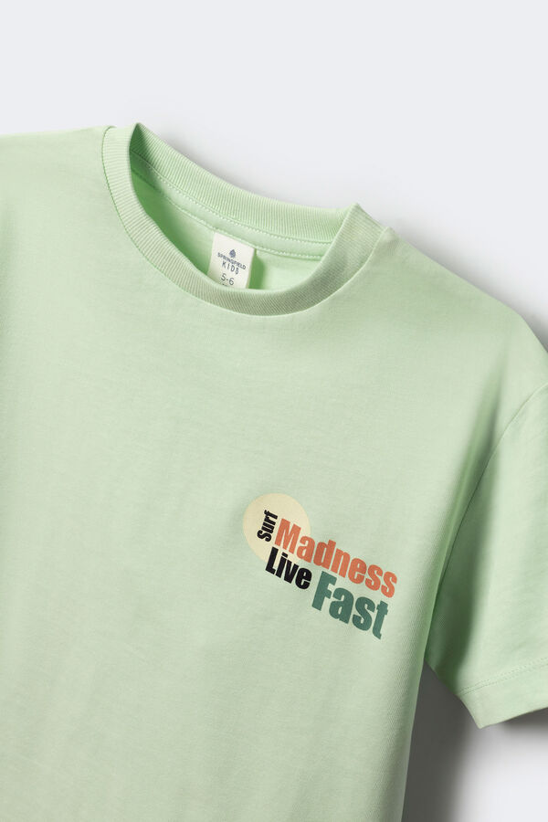 Springfield Kids Camiseta madness ni&ntilde;o verde