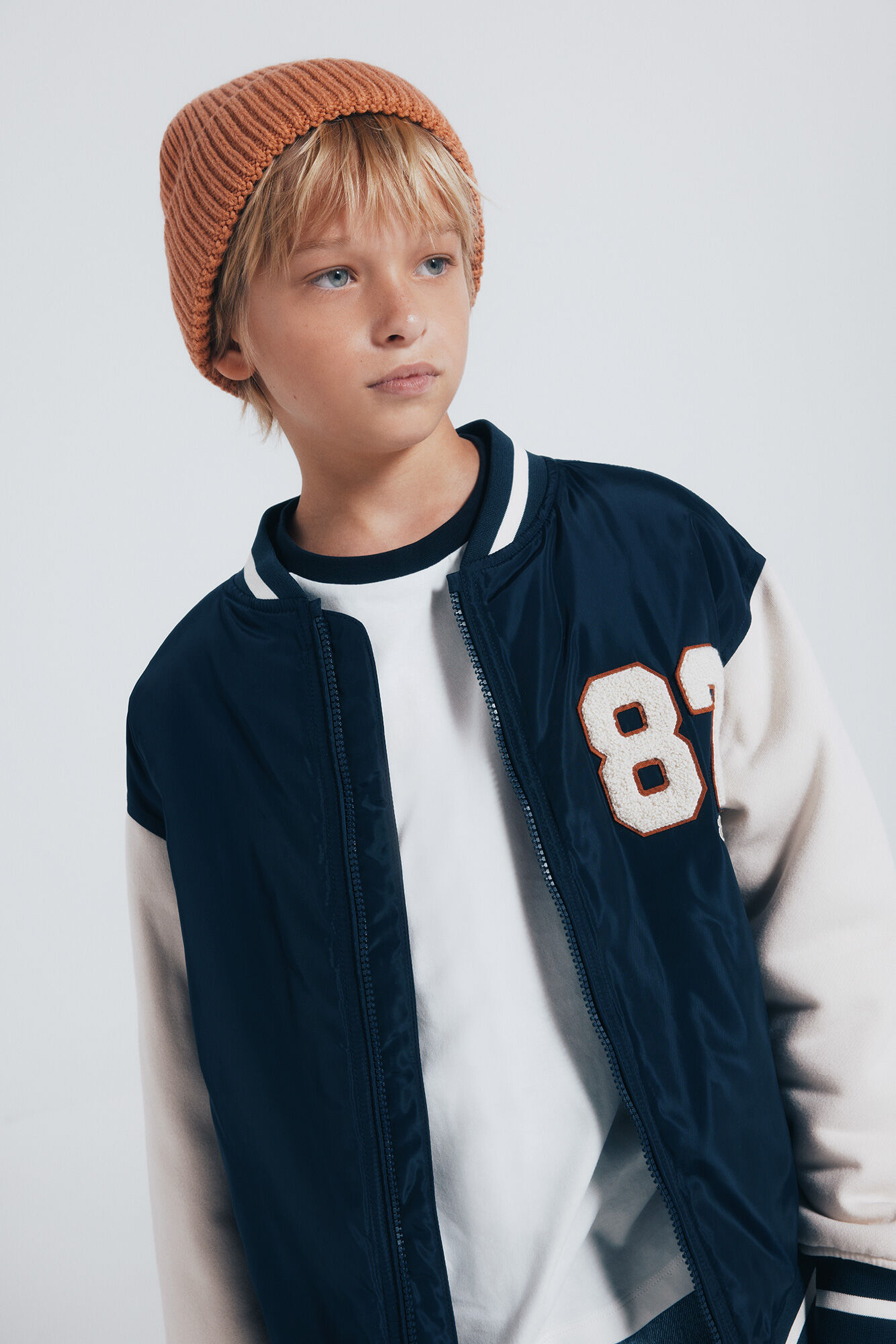 Springfield Kids Jaqueta de beisebol universit&aacute;ria masculina