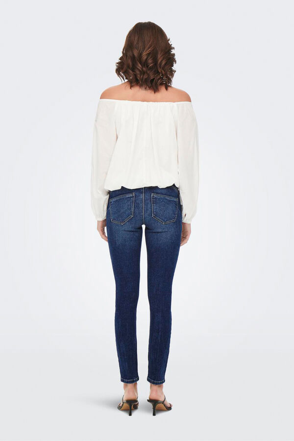 Only Jeans skinny push up azul