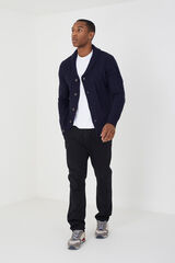 Brave Soul Chaqueta de punto con ochos azul