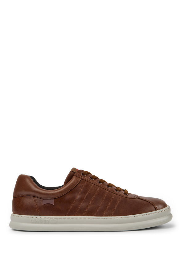 Camper Sneakers castanhas para homem. cru
