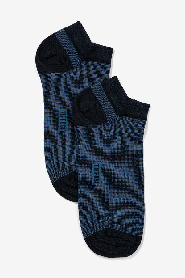 Tiffosi Meias curtas azul