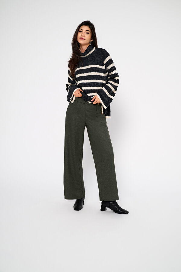 JDY Pantalón largo gris