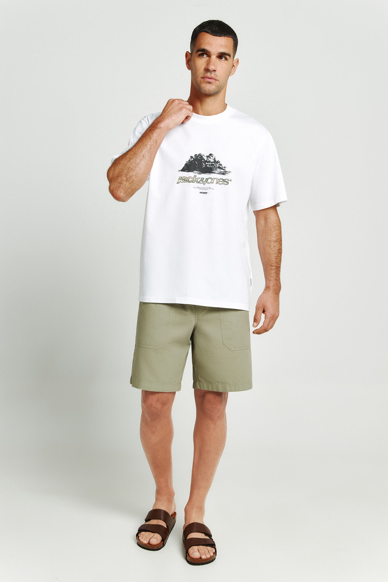 Jack & Jones Camiseta regular fit algod&oacute;n