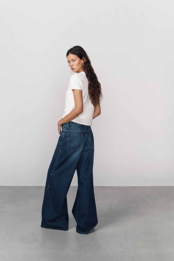High Spirits Cal&ccedil;a Jeans Slate azul
