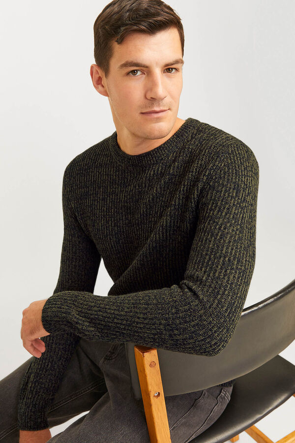 JJ REBEL Jersey b&aacute;sico liso verde