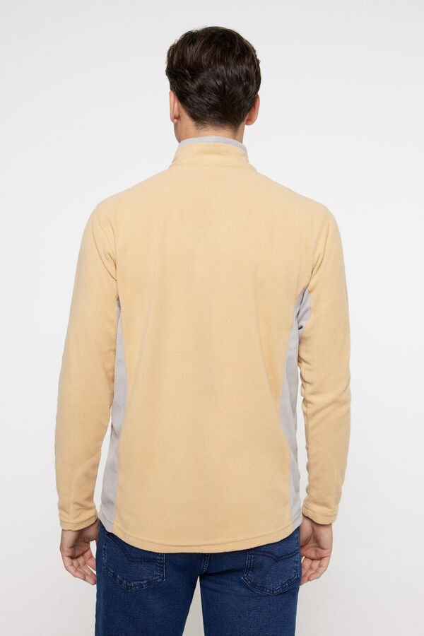 Columbia Forro de media cremallera Columbia Klamath Range&trade; II para hombre amarillo