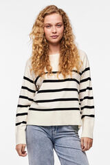 Pieces Camisola de malha fina branco