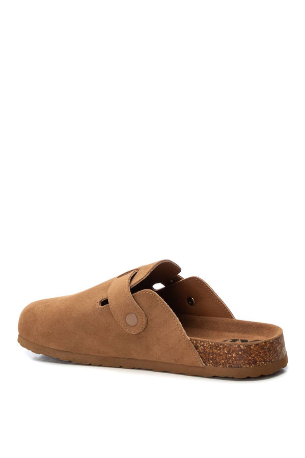 XTI Zueco bio serraje beige