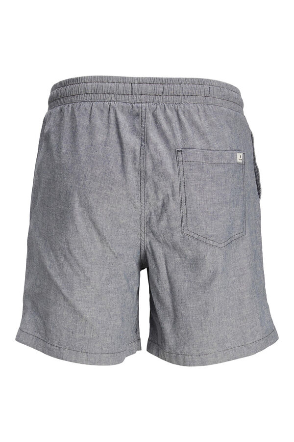 Springfield Pantalones cortos algodón azul medio