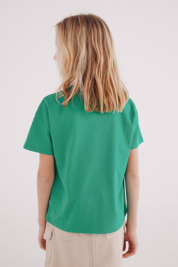 Springfield Kids Camiseta Snoopy ni&ntilde;a verde