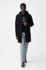 Tiffosi Sobretudo longo azul