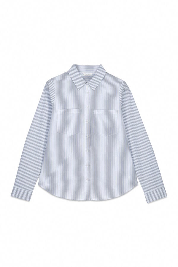 High Spirits Blusa rosa blush azul