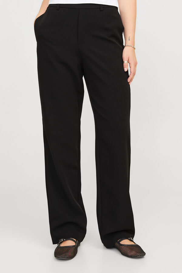 Jack & Jones Calças retas preto