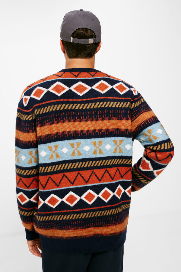 Springfield Camisola fantasia jacquard borgonha