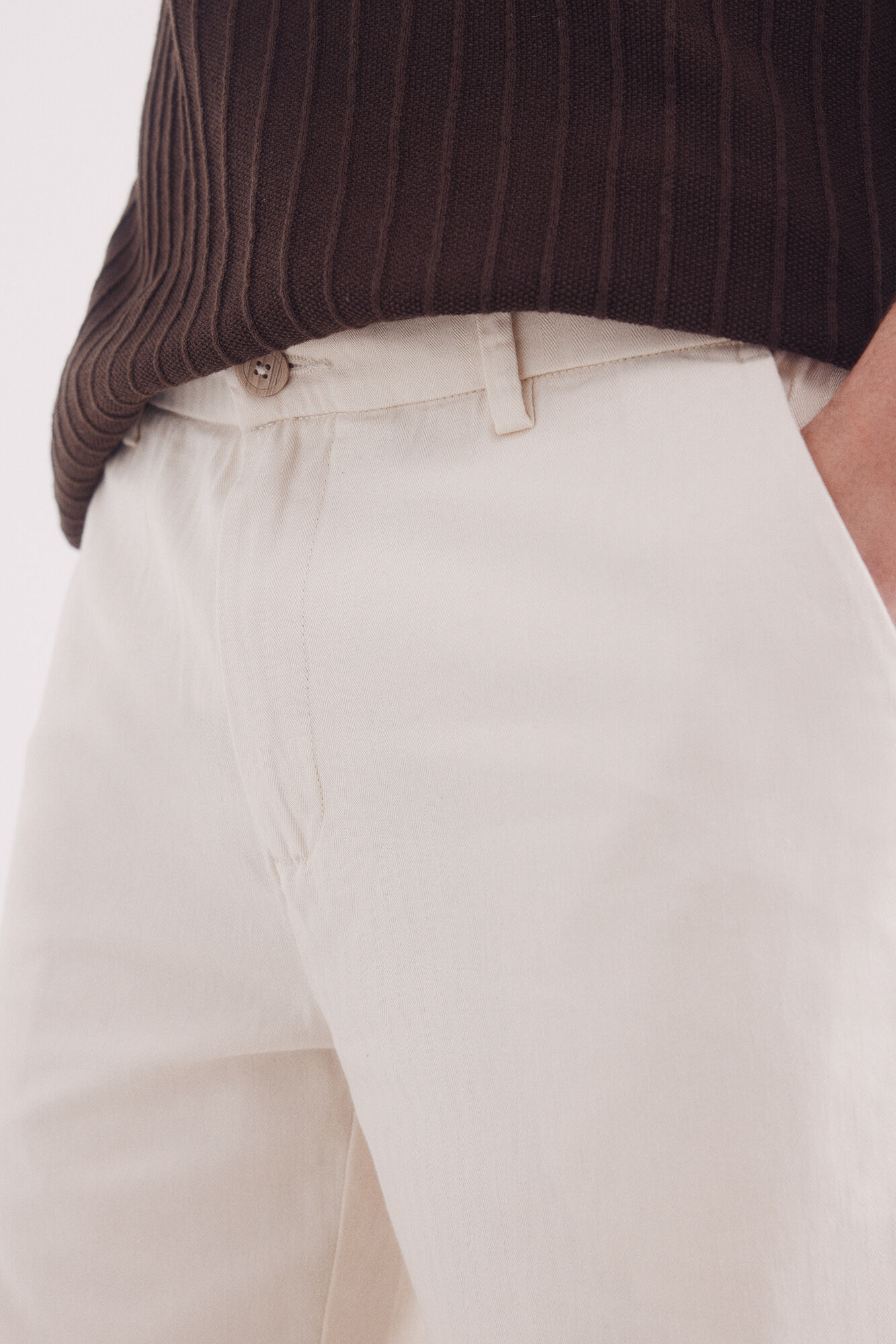 Springfield Bermuda espiga algod&oacute;n slim fit