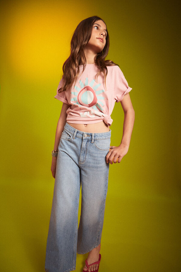 Springfield Kids Camiseta do Projeto Bebês de Uganda rosa