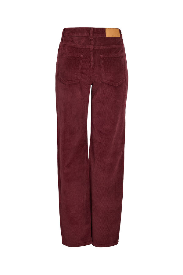 Noisy May Jean recto 5 bolsillos morado/lila