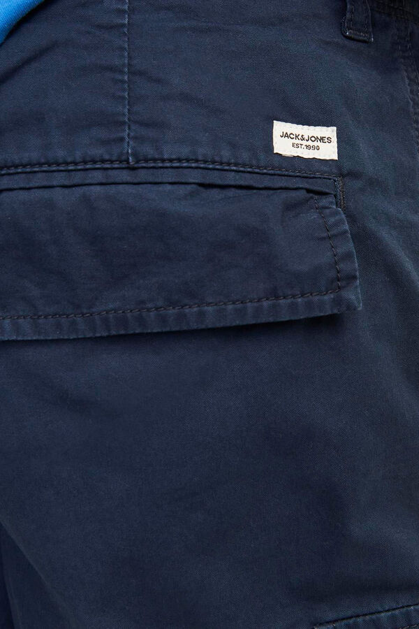 Jack & Jones Pantal&oacute;n corto tipo cargo azul
