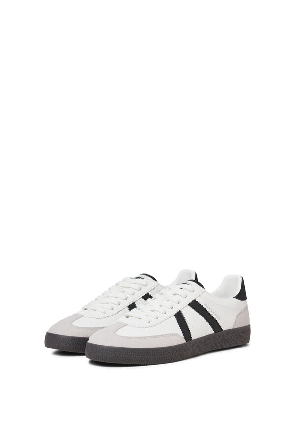 Jack & Jones Sapatilhas de atacadores casuais branco