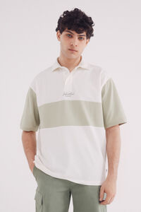 Springfield Polo piqué rugby boxy fit