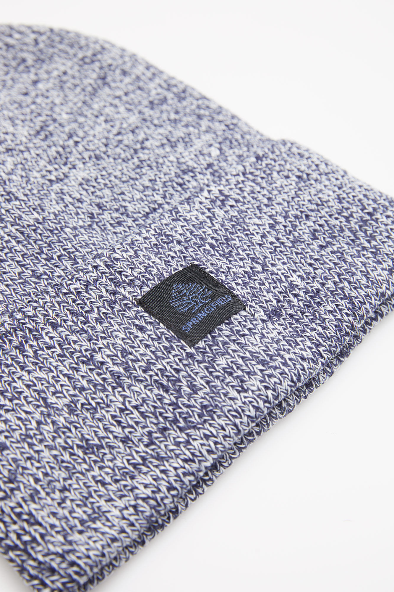 Springfield Gorro beanie reciclado de malha canelada