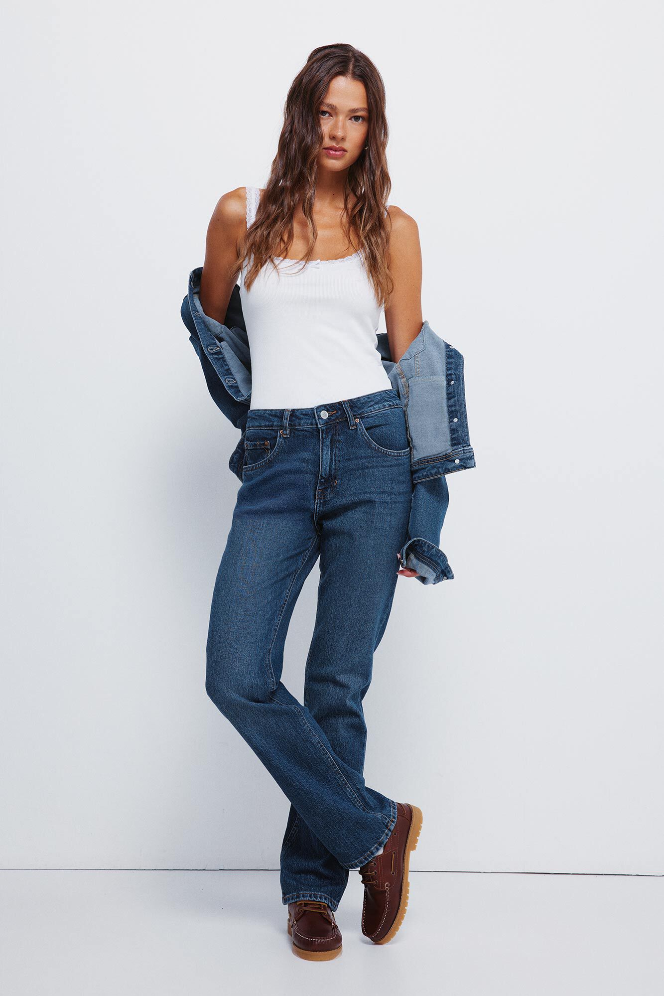 Springfield Cal&ccedil;a jeans reta