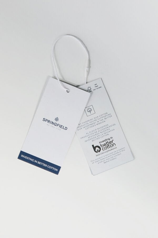 Springfield Cal&ccedil;as de veludo cal&ccedil;as chino com veludo confort&aacute;vel azul