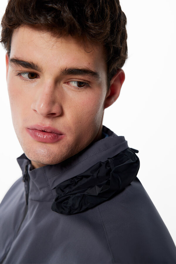 Springfield Casaco t&eacute;cnico azul