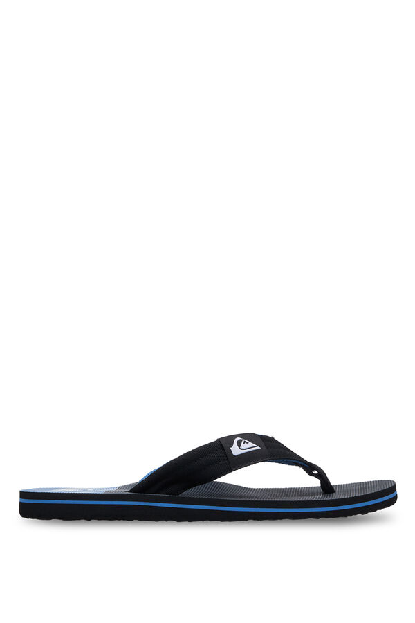Quiksilver Sand&aacute;lias com tira de lona preto