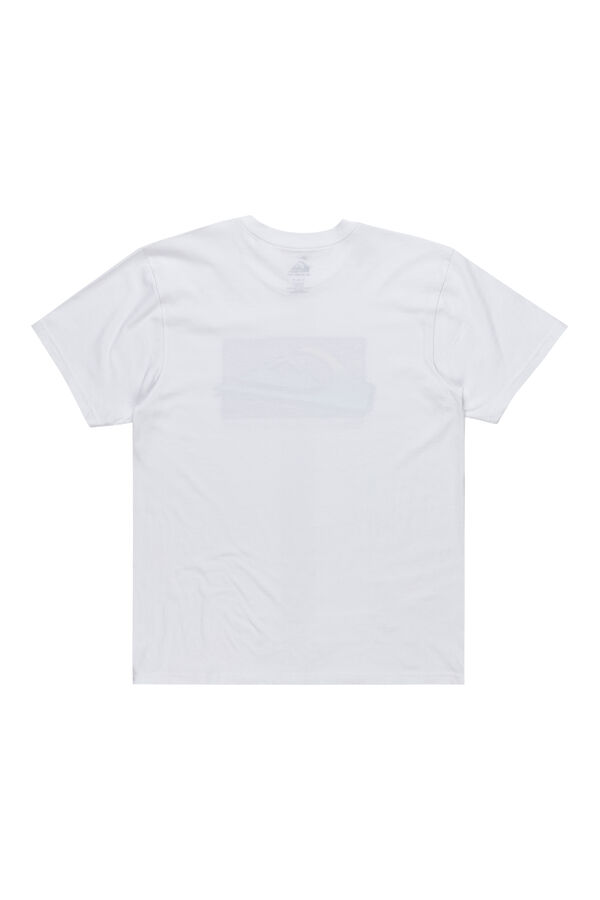 Quiksilver  Camiseta masculina de manga curta branco