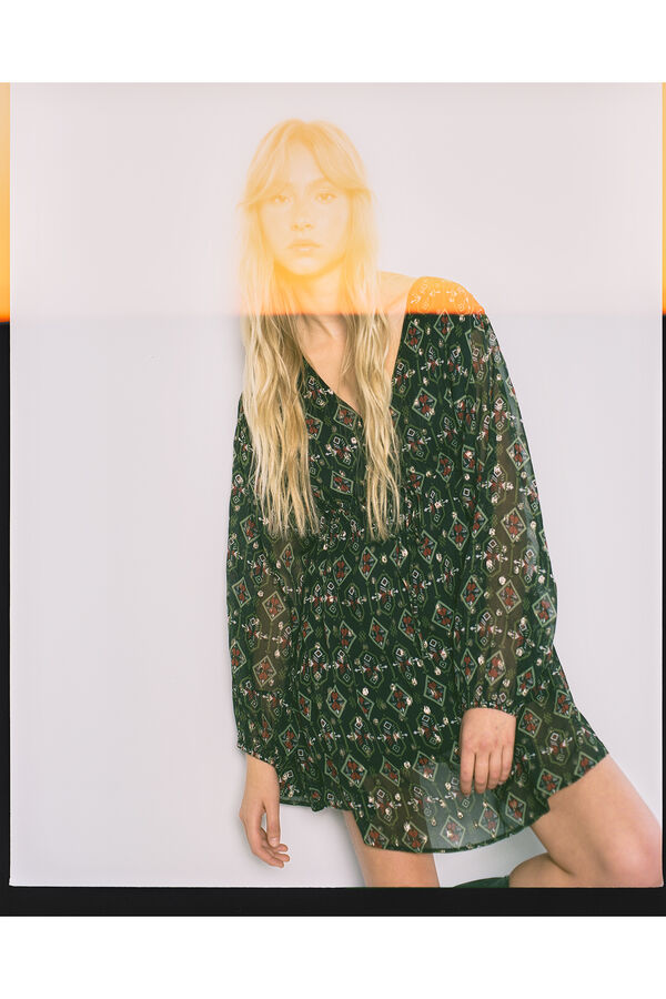 High Spirits Vestido New mood preto