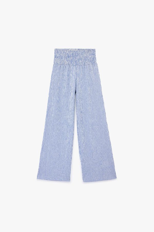 Koton Cal&ccedil;a comprida larga azul