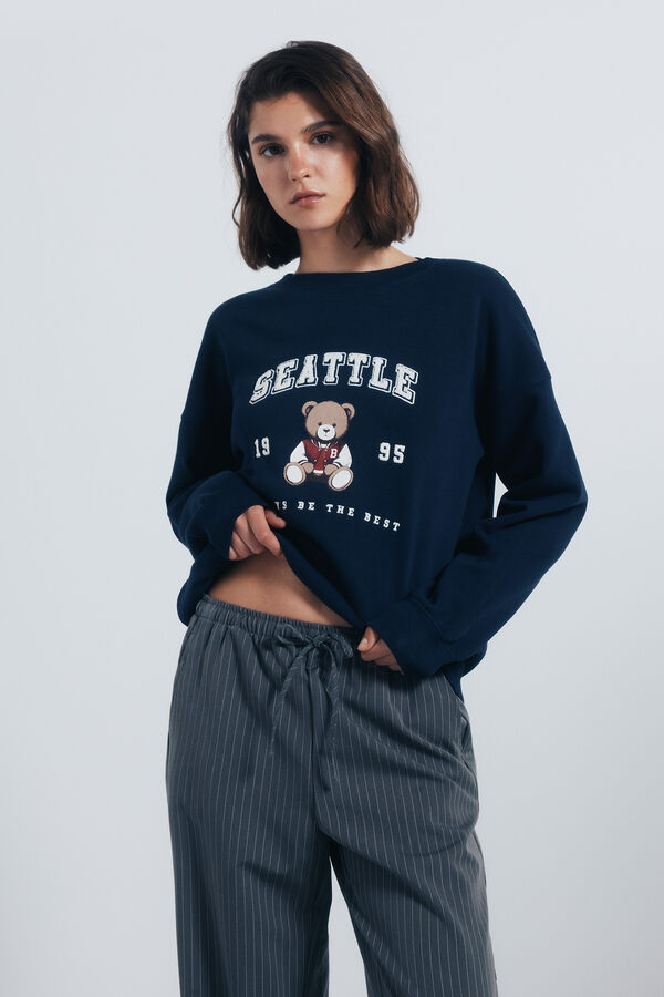 Springfield Cal&ccedil;a jogger larga cinzento