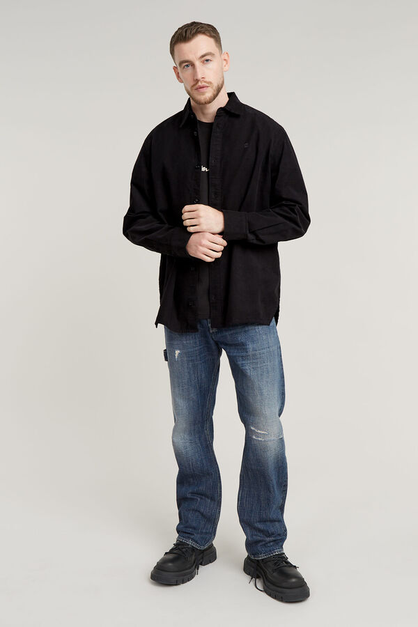 G-STAR Camiseta de manga corta y logo G-Star negro