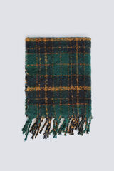 Springfield Bufanda cuadros verde