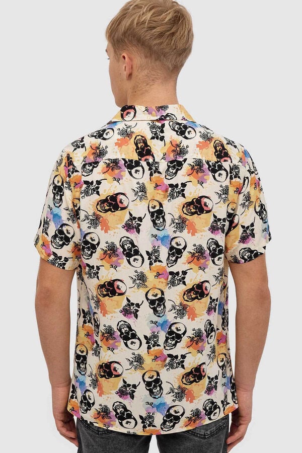 Inside Camisa caveiras branco