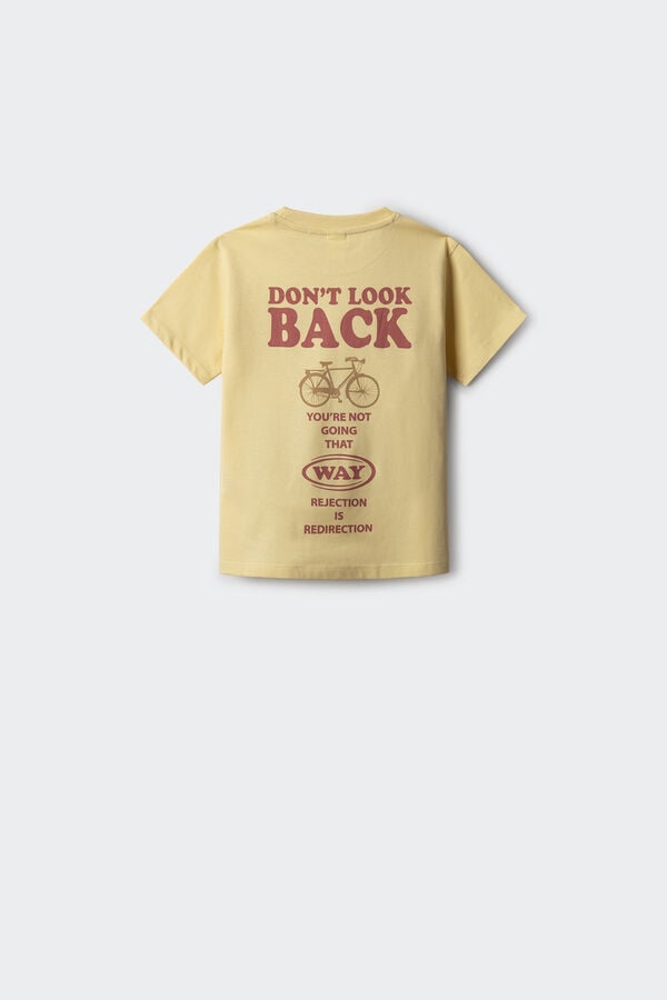 Springfield Kids Camiseta Bici ni&ntilde;o amarillo