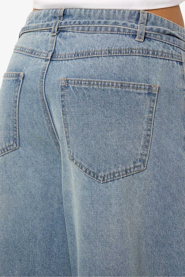 Noisy May Vaquero wide lazada azul