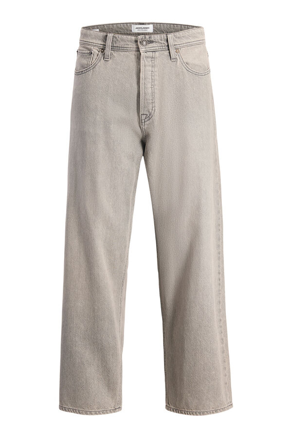 Jack & Jones Cal&ccedil;a jeans larga  cinzento
