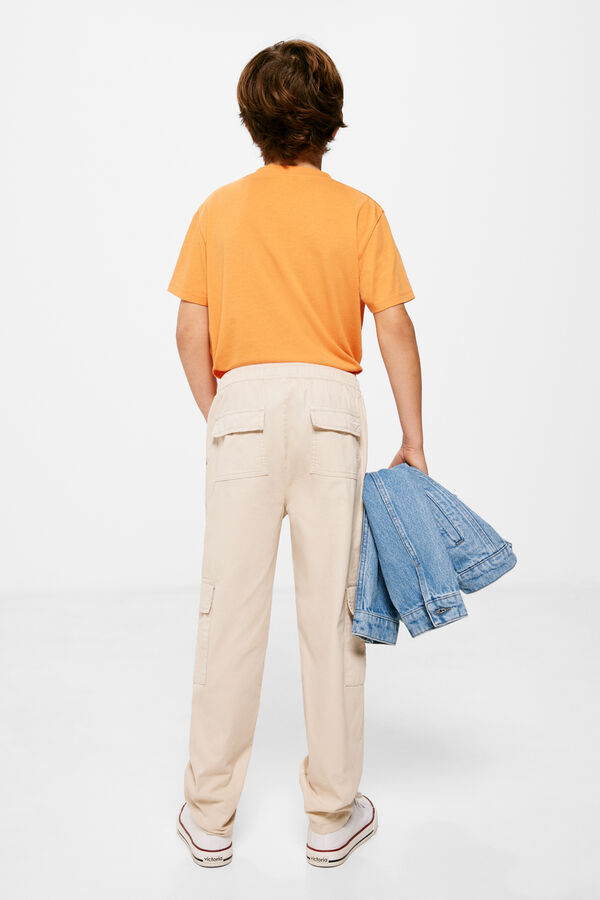 Springfield Kids Pantalon cargo ni&ntilde;o beige