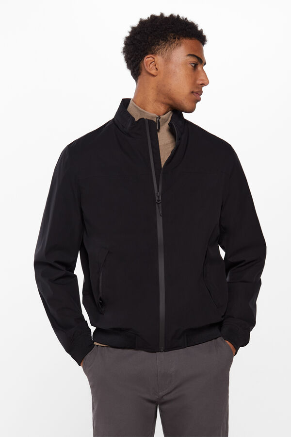 Springfield Casaco t&eacute;cnico preto