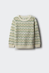 Springfield Kids Jersey rayas finas ni&ntilde;a verde