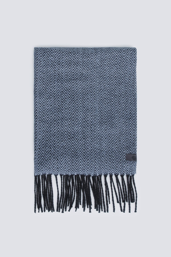 Springfield Bufanda gris espiga gris