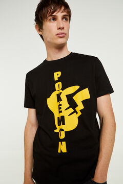 Springfield T-shirt Pokemon preto
