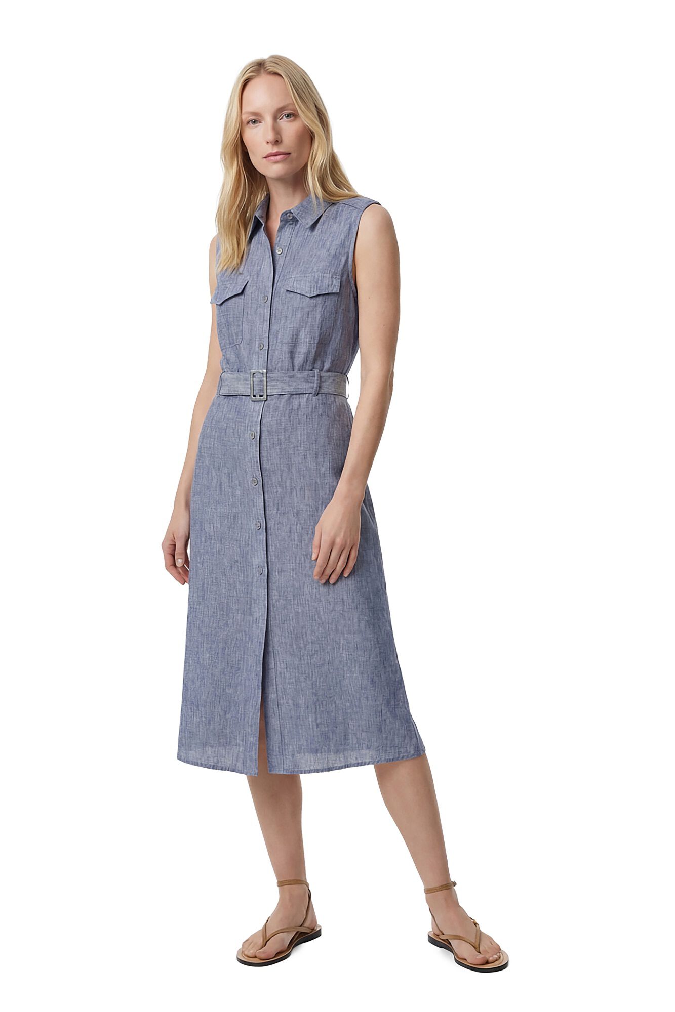Koton Vestido midi camiseiro