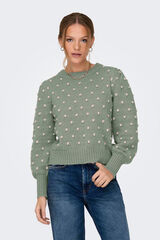 JDY Camisola de malha verde