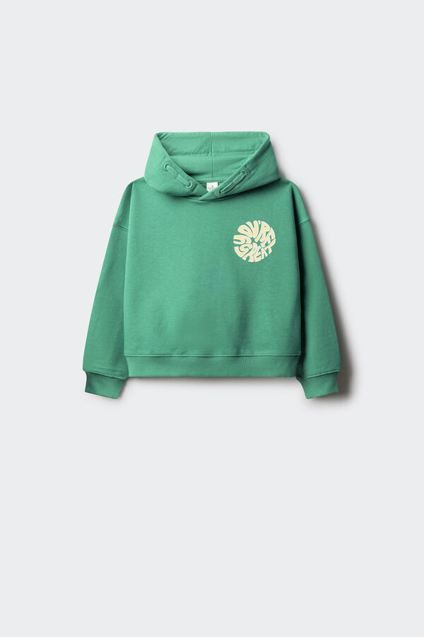 Springfield Kids Sweatshirt menina Malibu verde