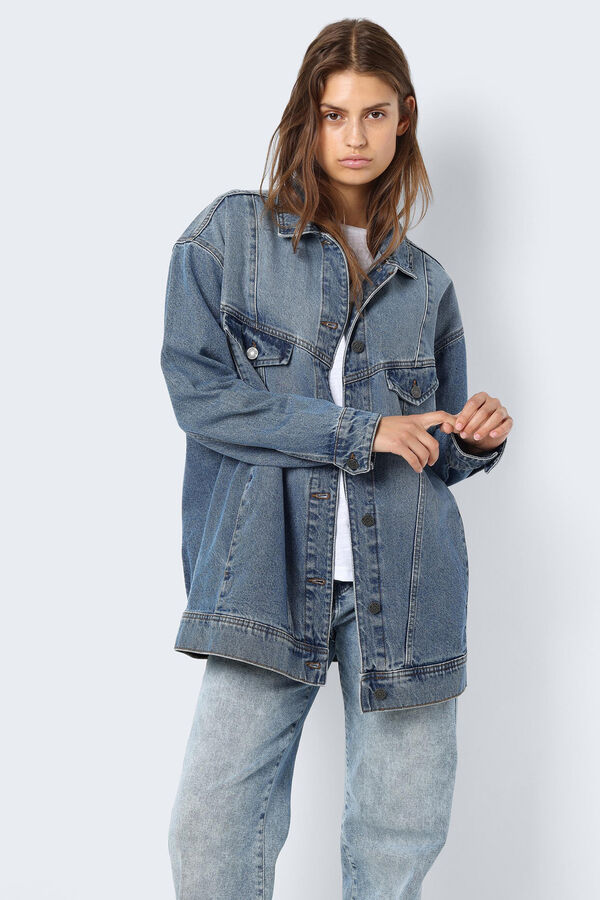 Noisy May Casaco denim azul