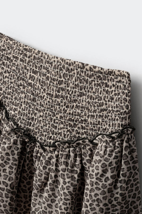 Springfield Kids Falda corta con volantes ni&ntilde;a estampado